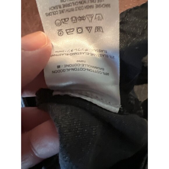 Free‎ People Women's Great Heights Raw Fringe Hem Distressed Denim Jeans size 31 - Picture 4 of 8